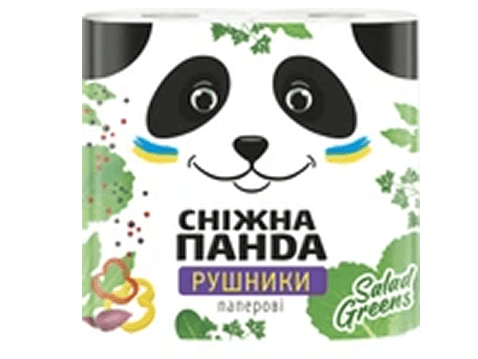Рушники паперові Сніжна Панда Salad Greens 2...