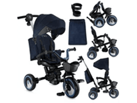 Дитячий триколісний велосипед MoMi iVi Blue...